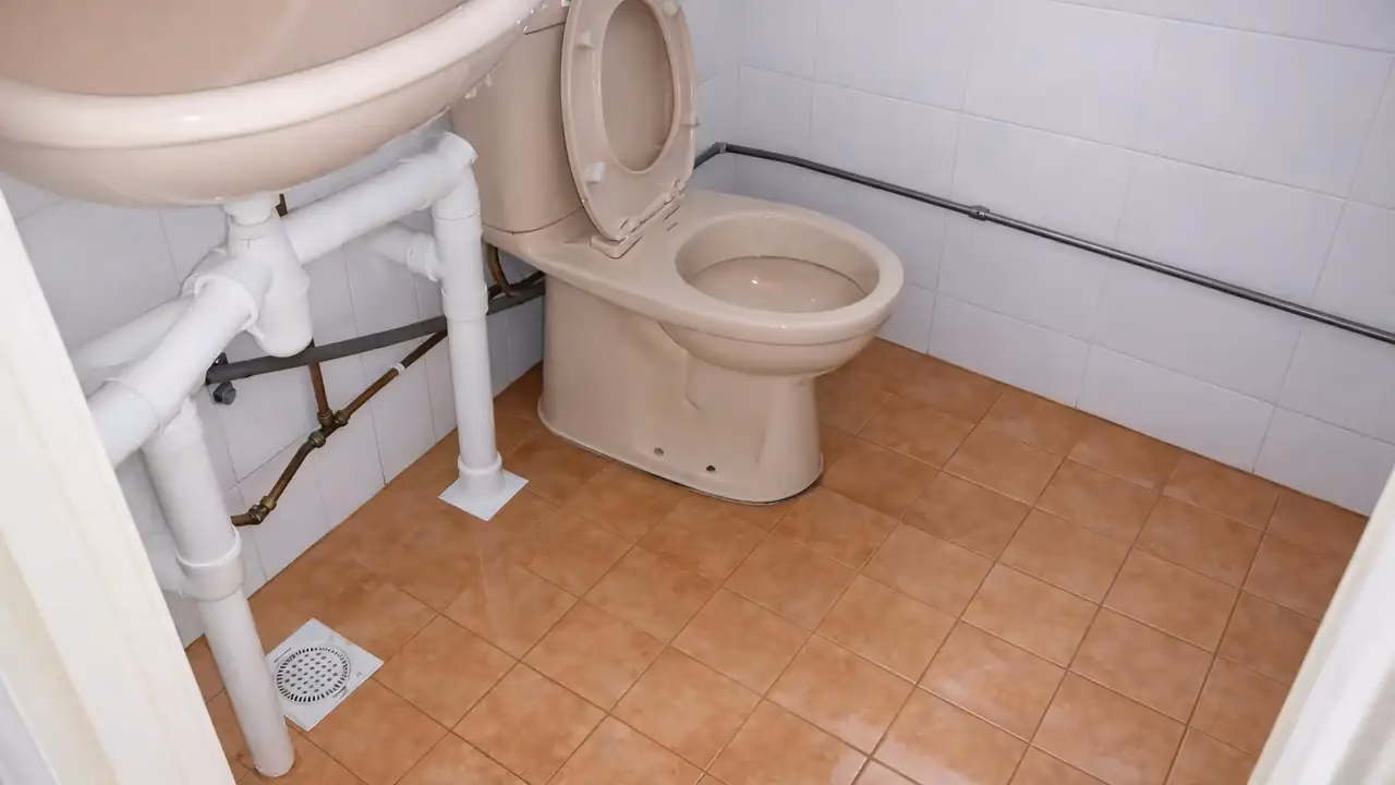 Bathroom And Toilet After Move Out Cleaning