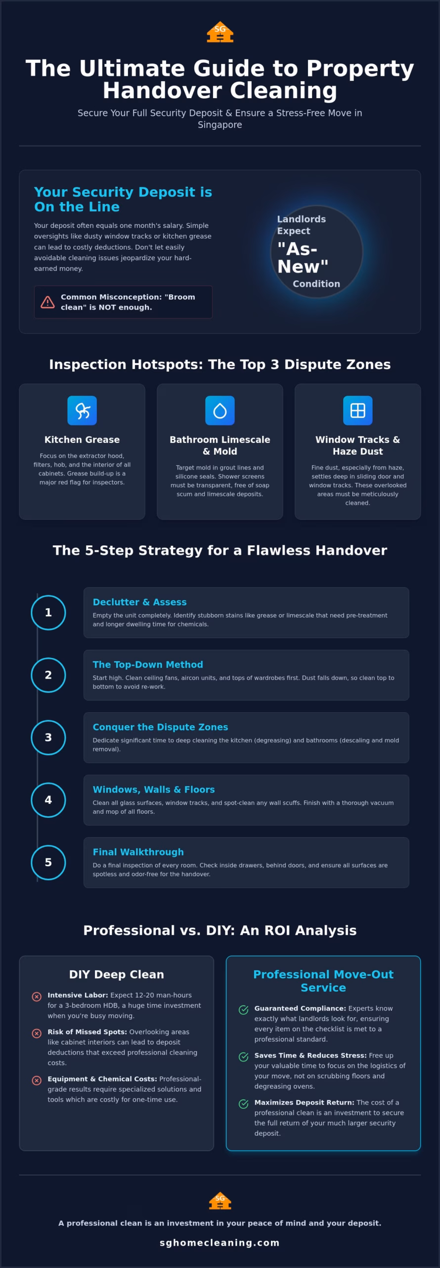 The Ultimate Guide to Cleaning for Property Handover in Singapore (2026)